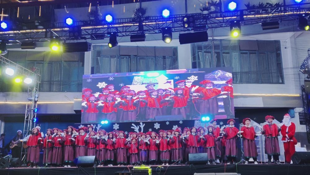 Aongza Fellowship emerges as the winner of the 36th edition of the Children’s Christmas Cake Carol Competition (C5), held at Mokokchung Town Square on Friday.